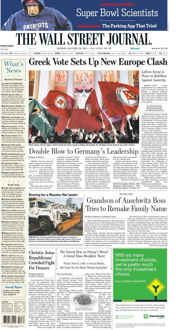 WSJ tsipras