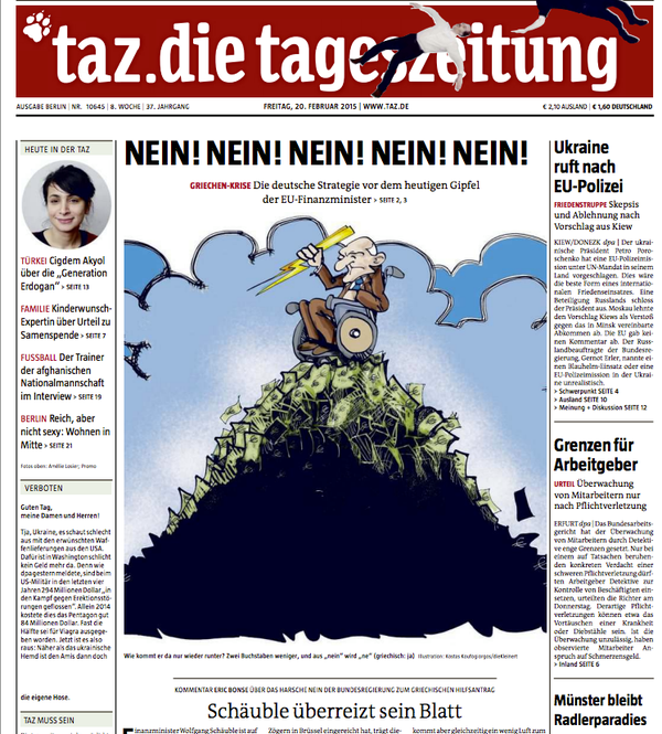 Tageszeituntg