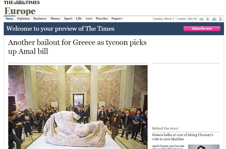 The Times Clooney