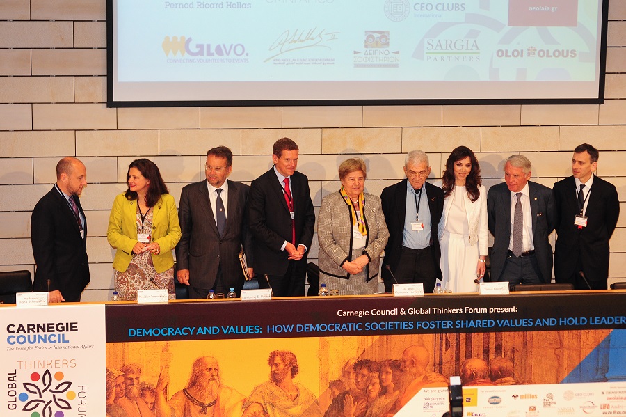 ATHENS CARNEGIE GTF DEMOCRACY  VALUES