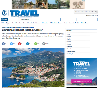 telegraph epirus
