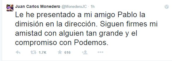 tweet podemos