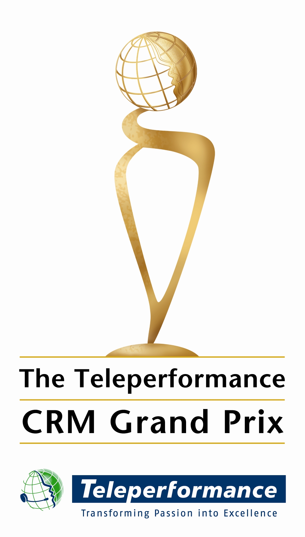 statue with logo