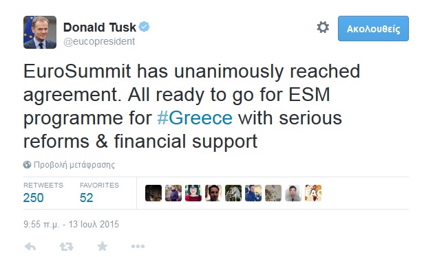 tusk tweet