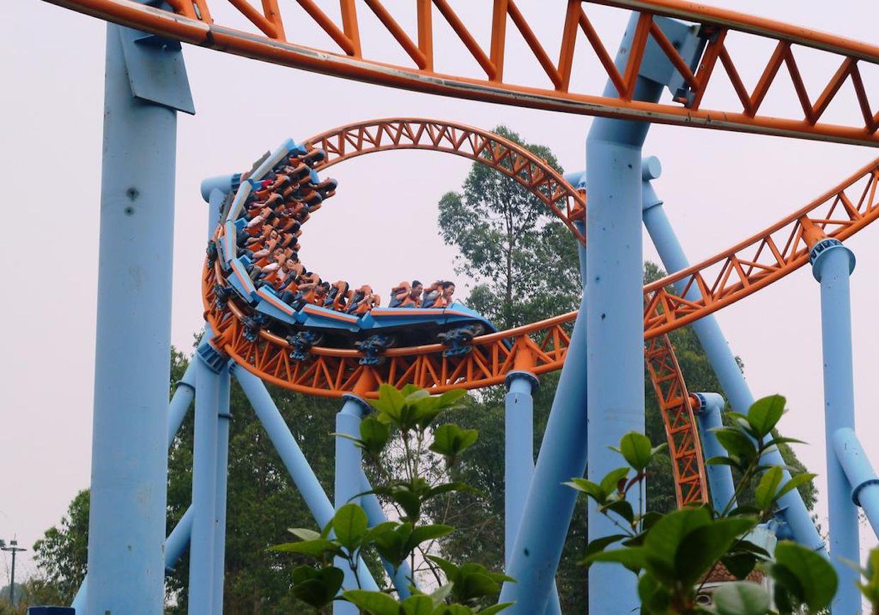 roller coaster china