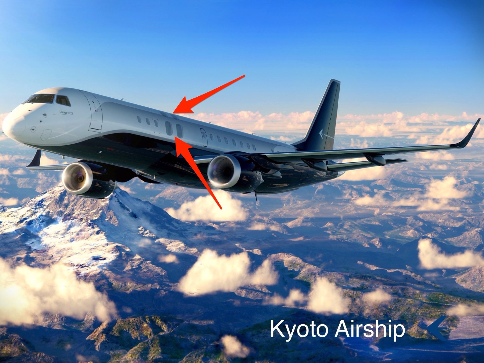 embraer kyoto airship