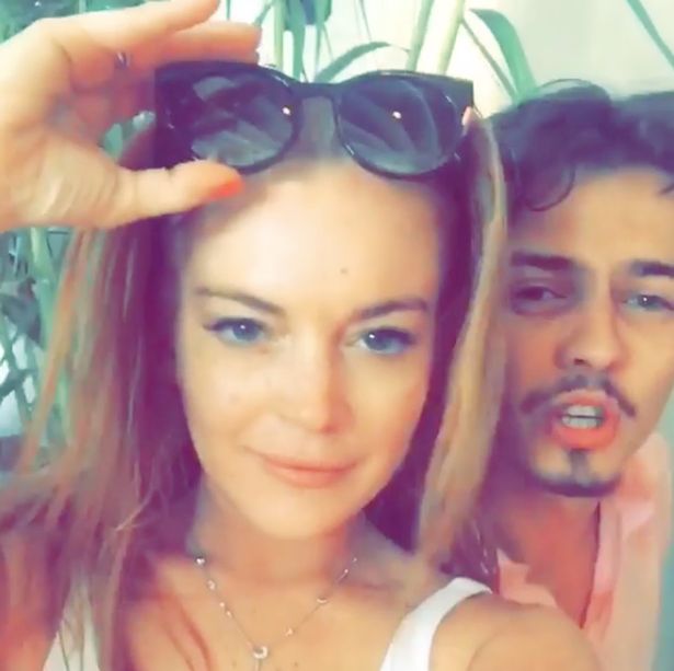 Lindsay-Lohan-and-boyfriend-Egor-Tarabasov-on-Instagram