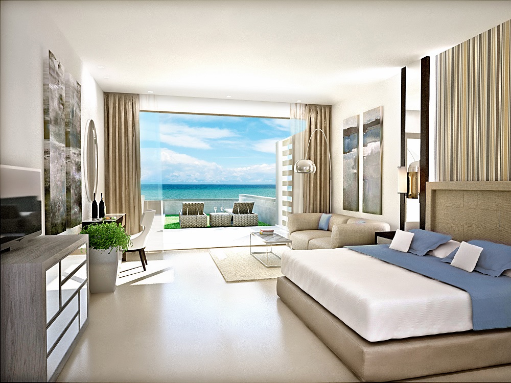 Sani Dunes Junior Suite private garden 01
