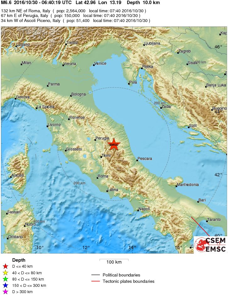 seismos italia