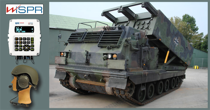 WiSPR German Launcher MARS vehicular intercom WEB