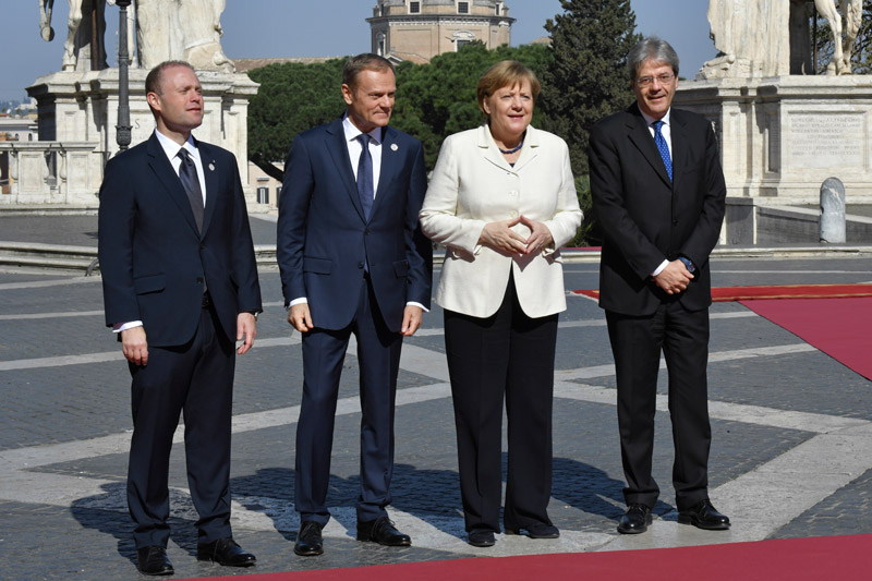 merkel rome