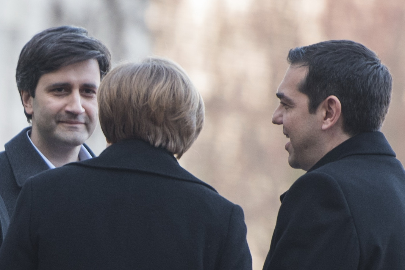 XOULIARAKHS ME TSIPRA MERKEL