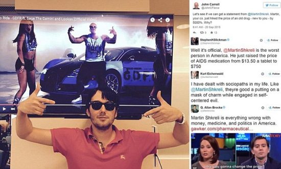 Γνωρίστε τον πιο «μισητό» άνθρωπο του πλανήτη – Αύξησε την τιμή φαρμάκου για το AIDS κατά 5.000%