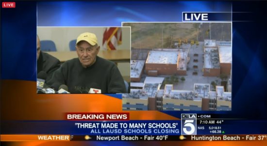 Συναγερμός στο Λος Άντζελες: Εκλεισαν τα σχολεία λόγω «σοβαρής τρομοκρατικής απειλής»