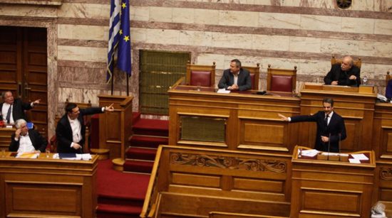 Mητσοτάκης σε Τσίπρα: Παραιτηθείτε, πάμε σε εκλογές
