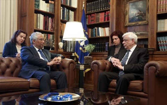 Παυλόπουλος προς Κόστα: Οι πράξεις της ΠΓΔΜ στο προσφυγικό δεν έχουν θέση στην Ε.Ε. και το ΝΑΤΟ