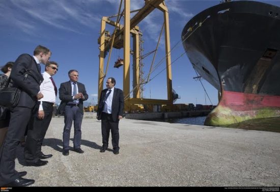Επίσκεψη του Υπουργού Μεταφορών της Ρωσικής Ομοσπονδίας στο Λιμάνι της Θεσσαλονίκης