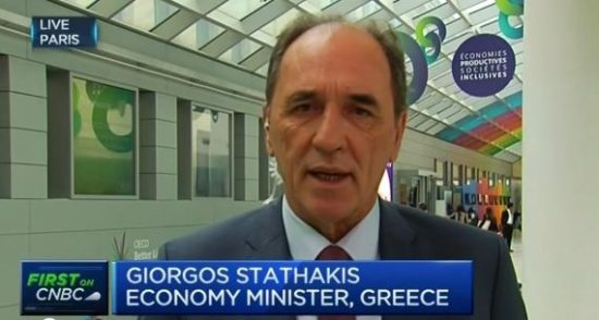 Σταθάκης στο CNBC: Παραμένουν τρεις εκκρεμότητες με τους θεσμούς