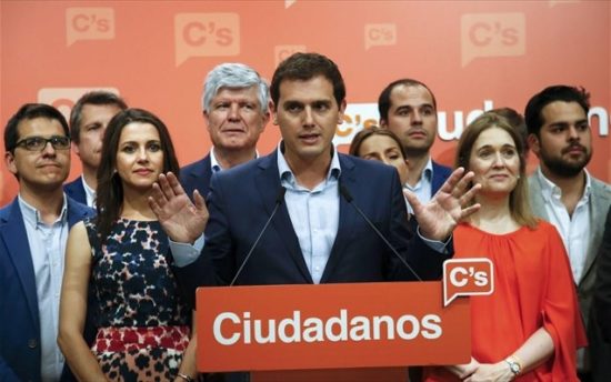 Οι Ciudadanοs δεν στηρίζουν κυβέρνηση υπό τον Ραχόι
