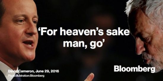 Kάμερον προς Κόρμπιν: “Για όνομα του Θεού, παραιτήσου”!