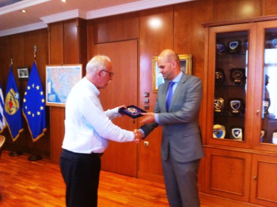 Συνάντηση Βίτσα με τον δ/νοντα σύμβουλο του ομίλου «ΗΡΑΚΛΗΣ» για το προσφυγικό