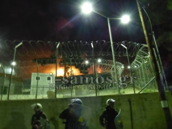 Έκρυθμη η κατάσταση και πάλι στα hotspots – Συμπλοκές σε Σάμο και Λέσβο