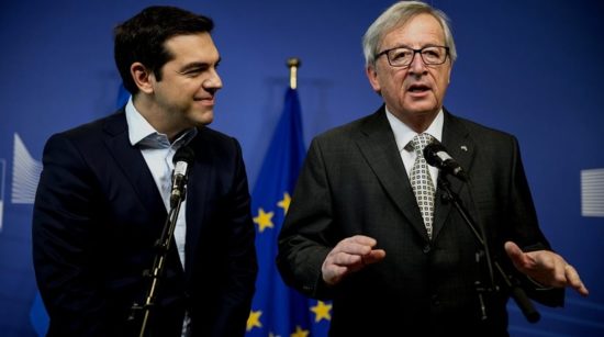 Για οικονομία και προσφυγικό ο Γιούνκερ στην Ελλάδα