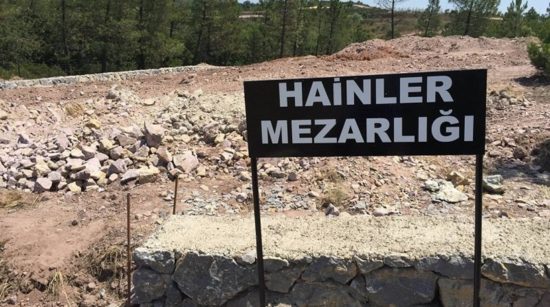 “Νεκροταφείο προδοτών” κατασκεύασε ο δήμος Κωνσταντινούπολης