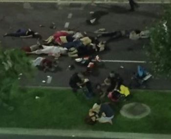 Βίντεο ντοκουμέντο μετά την πολύνεκρη επίθεση του φορτηγού στη Νίκαια (Προσοχή σκληρές εικόνες)