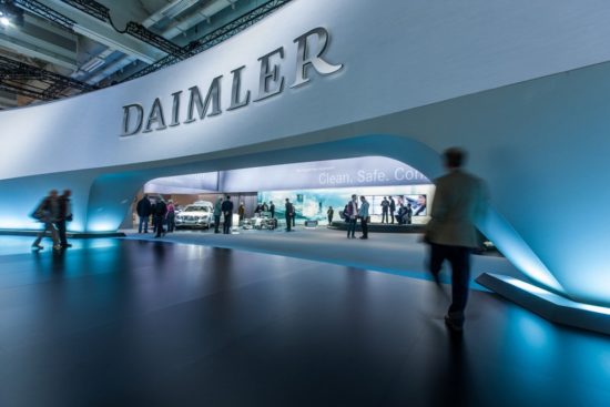 Daimler: Αύξηση 7% στα καθαρά κέρδη το β’ τρίμηνο