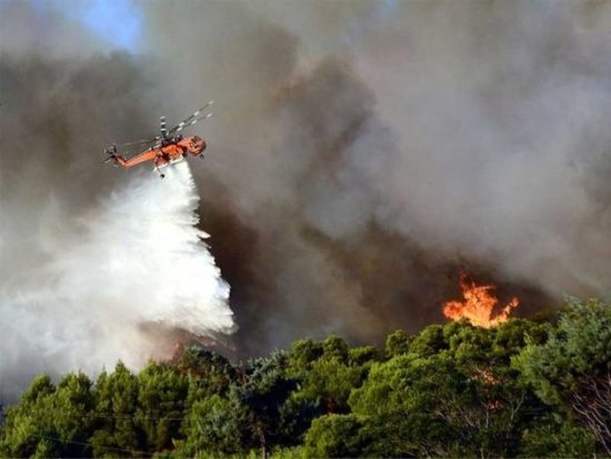Κρήτη: Υπό έλεγχο τέθηκε η φωτιά στις Βασιλιές Ηρακλείου