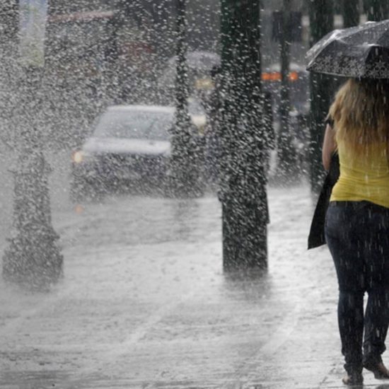 Ραγδαία επιδείνωση του καιρού με χαλάζι και καταιγίδες