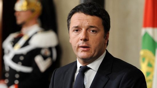 Δημόσια στήριξη στην Χ. Κλίντον από τον Ρέντσι