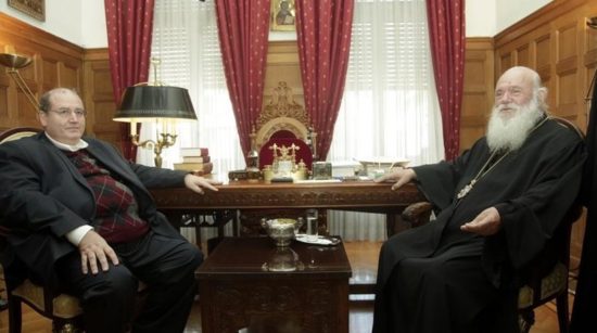 Δεν δέχεται συνάντηση με τον Φίλη ο Αρχιεπίσκοπος Ιερώνυμος