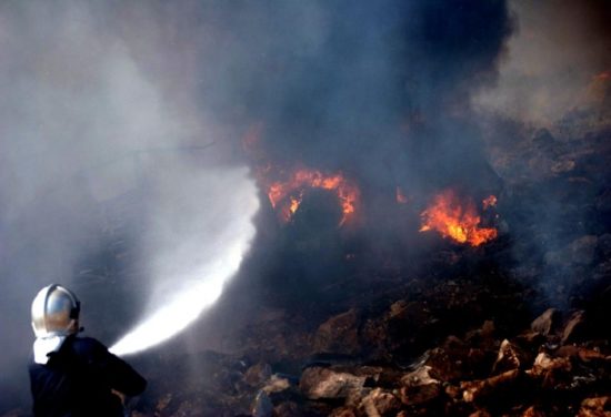 Νέα πυρκαγιά στη Χίο