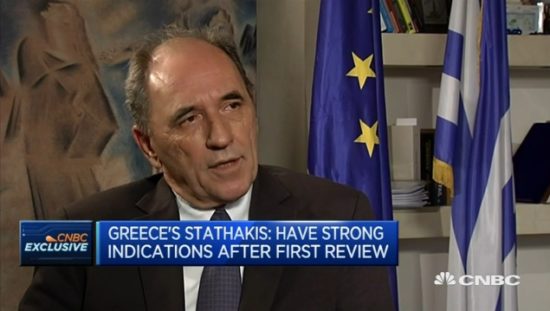 Γ. Σταθάκης: Αν κλείσει η αξιολόγηση μέχρι τα Χριστούγεννα θα υπάρξει κι ένταξη στο QE