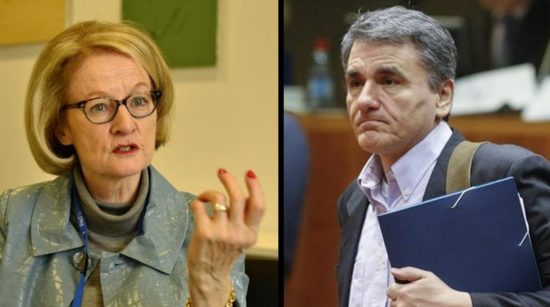 Τι ζήτησε ο Ευ. Τσακαλώτος από τη Ντ. Νουί στη Φρανκφούρτη