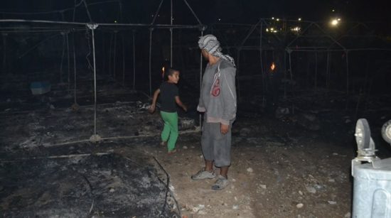 Φλέγεται η Μυτιλήνη με το Μεταστανευτικό