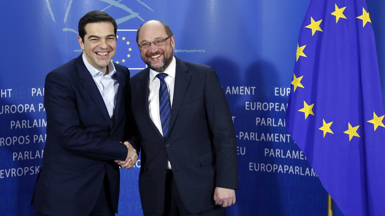 Σούλτς: Διάθεση για συμβολή – Τσίπρας: Οι συμφωνίες πρέπει να τηρούνται