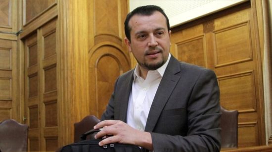 Γεύμα εργασίας του Νίκου Παππά με τον Γιάννη Αλαφούζο στον Σκάι