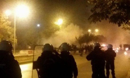 Σε δύο προσαγωγές προχώρησε η Αστυνομία για τα επεισόδια στη Θεσσαλονίκη