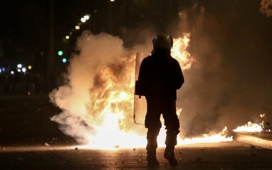 Νέα επεισόδια στο χώρο του Πολυτεχνείου