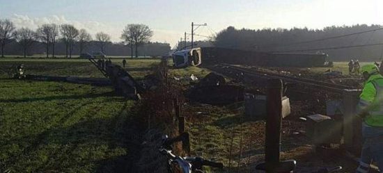 Ολλανδία: Εκτροχιασμός τρένου με αρκετούς τραυματίες