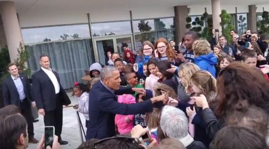 Παρακολουθείστε στιγμιότυπα από την «κλειστή» ομιλία του Ομπάμα στον Αστέρα