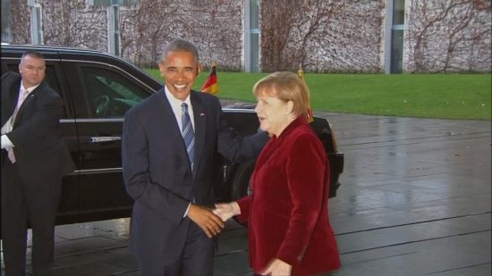 Στήριξη Ομπάμα σε Μέρκελ – Ούτε κουβέντα για χρέος και Ελλάδα