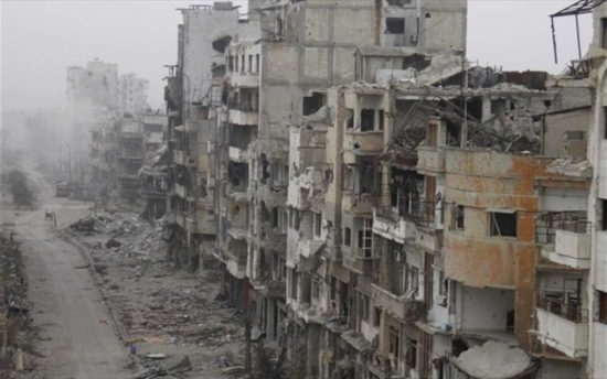 Βλήμα έπληξε το γραφείο του ΟΗΕ στο Χαλέπι