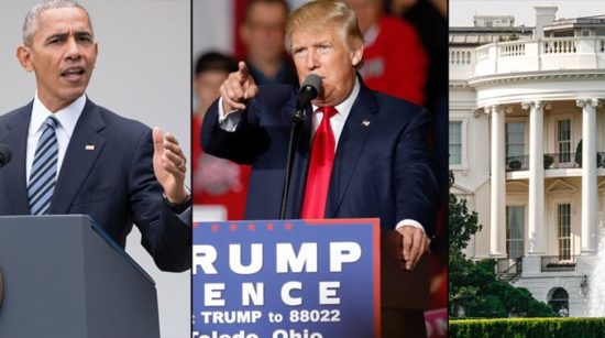 Ο Ντόναλντ Τραμπ συναντάται με τον Μπαράκ Ομπάμα στον Λευκό Οίκο