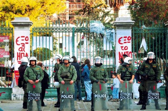 Επί ποδός 7.000 αστυνομικοί και Αντιτρομοκρατική για το Πολυτεχνείο