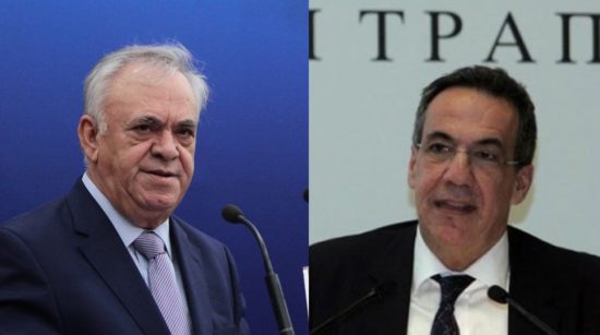 Ο Δραγασάκης δείχνει την έξοδο στον Λ. Φραγκιαδάκη της Εθνικής