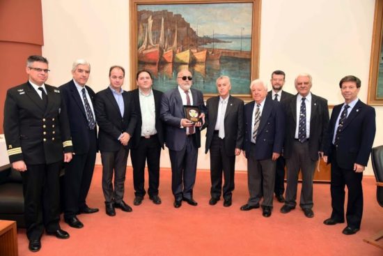 Συνάντηση του Υ.ΝΑ.Ν.Π. Παναγιώτη Κουρουμπλή με τους Απόστρατους Αξιωματικούς του Λ.Σ.